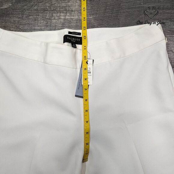 Talbots Heritage Petite Straight Leg Lined Pants Size 10P - Picture 4 of 6
